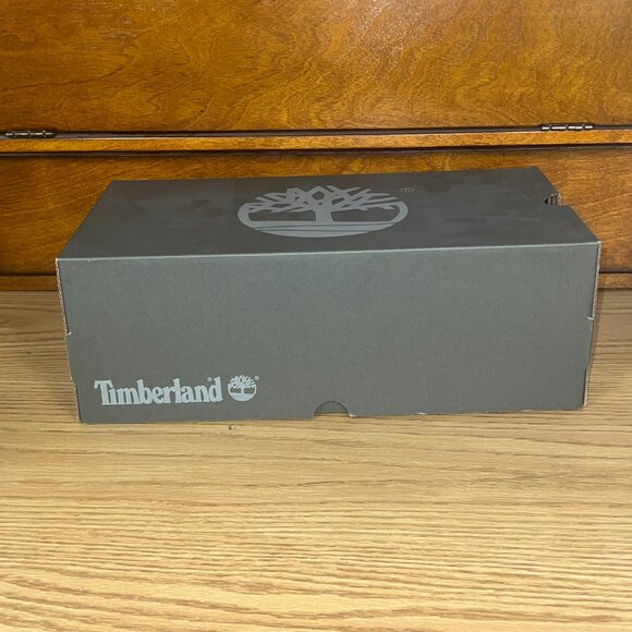 TIMBERLAND Medium Brown 6in Nubuck Tan Field Boots Size 3 Youth New In Box - Picture 7 of 8